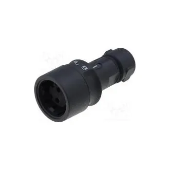 Elektrická zásuvka Konektor kulatý zástrčka zásuvka PIN 2 Buccaneer 6000 16A