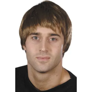 Karnevalová paruka Paruka Guy hnědá SF42177x