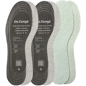 Vložka do bot Sada stélkek/vložek do bot Dr. Grepl Carbon+Fresh 3 páry - barevné, 35-46