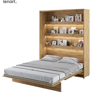Postel Dig-net nábytek Sklápěcí postel Lenart BED CONCEPT BC-12 dub artisan | 160 x 200 cm