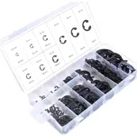 Pojistné kroužky na hřídele E-KLIP - vnější segrovky, 1.5 - 22 mm, sada 300 ks - ASTA