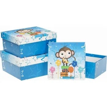 Dárková krabička Dárková krabička Opička s dárky malá