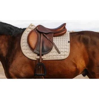 Všestranná podsedlová dečka EQUITHEME Excellence beige VS