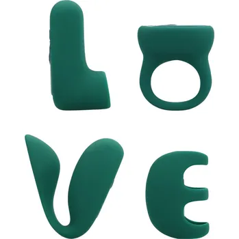 Vibrátor Sada erotických pomůcek pro páry Loveline SHOTS