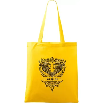 Gemini - vintage - Taška bavlněná - 42 x 38 cm ( Žlutá )