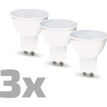 Žárovka LED žárovka EURAKLES GU10 4,8W 425lm 3000K 3 ks