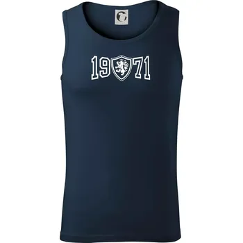 Narozeninový motiv - znak - 1971 - Tílko pánské Core - S ( Námořní modrá (velmi tmavá - téměř černá) )