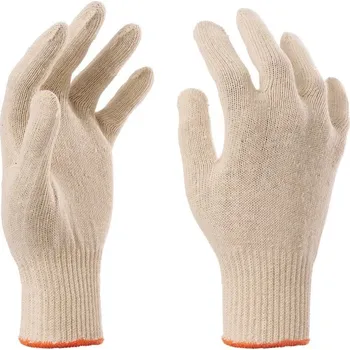 Pracovní rukavice Payper Rukavice k ochraně před minimálními riziky, HANDY CO Barva: KRÉMOVÁ, Velikost: S