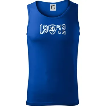 Pánské termoprádlo Narozeninový motiv - znak - 1972 - Tílko pánské Core - M ( Královská modrá )