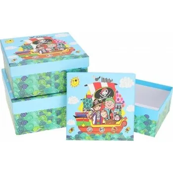 Dárková krabička Dárková krabička piráti střední