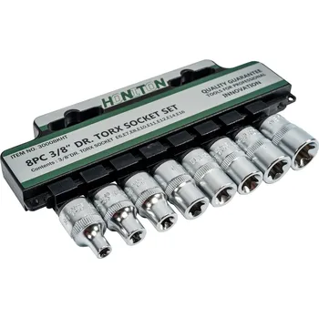 Dílna HONITON Sada hlavic TRX 3/8” 8 dílů