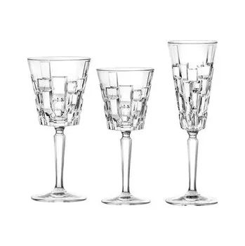 Sklenice Sada sklenic na víno a šampaňské, 18 kusů, RCR Etna