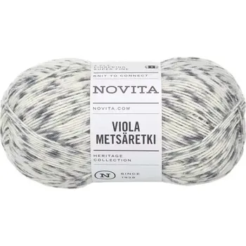 Příze Novita Viola Metsäretki 8321 Březový les (Ponožková příze Viola Metsäretki Birkenwald)