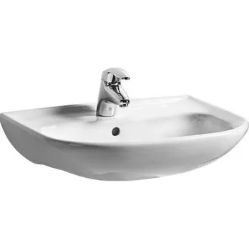 Umyvadlo EASY umyvadlo 55 cm, s otvorem pro baterii a přepadem