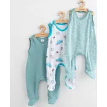 Kojenecké dupačky New Baby Classic II 3ks boy, vel. 62 (3-6m)