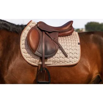 Všestranná podsedlová dečka EQUITHEME Excellence pink VS