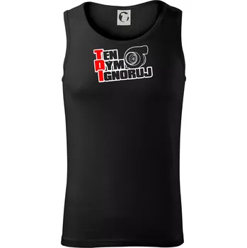 Ten dým ignoruj - Tílko pánské Core - L ( Černá )