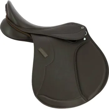 Jezdecké sedlo Univerzální sedlo NORTON CLUB Rexine Evol hnědé 17"
