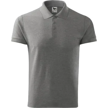 Malfini Cotton 212 tmavě šedý melír