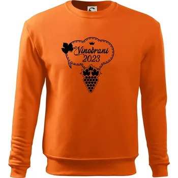 Pánská mikina Vinobraní 2023 - Mikina Essential pánská - 3XL ( Oranžová )
