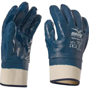 Pracovní rukavice Payper Máčené rukavice, TANK NBR4 Barva: modrá, Velikost: 11