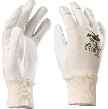 Pracovní rukavice Payper Kožené pracovní rukavice, 17W Barva: BÍLÁ, Velikost: 10