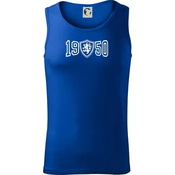 Narozeninový motiv - znak - 1950 - Tílko pánské Core - L ( Královská modrá )