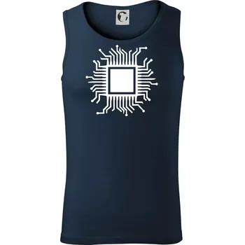 Procesor - Tílko pánské Core - 2XL ( Námořní modrá (velmi tmavá - téměř černá) )