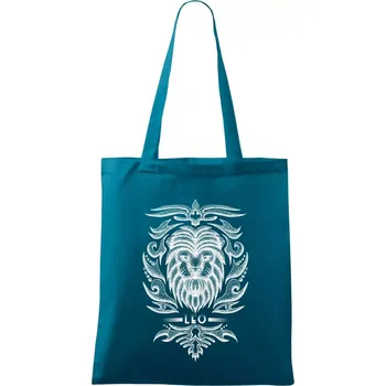 Leo - vintage - Taška bavlněná - 42 x 38 cm ( Petrolejová )