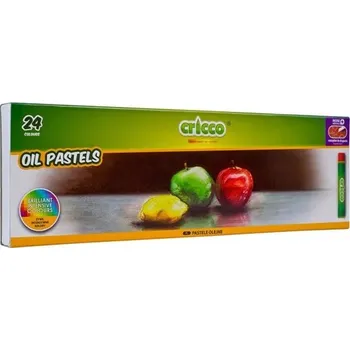 Výtvarná barva Cricco Olejové pastely Cricco, 24 ks