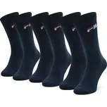 Ponožky FILA Crew Tennis 6-pack Unisex navy 43-46