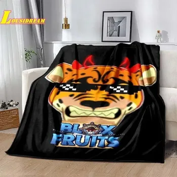 Dětská deka Deka s motivem blox fruits | dětská deka, cestovní přikrývka - 18 let , 100x150CM