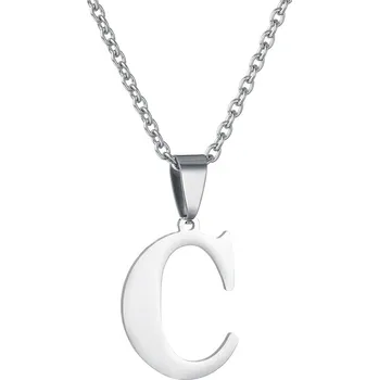 Náhrdelník Řetízek s písmenem pro muže i ženy | náhrdelník - C