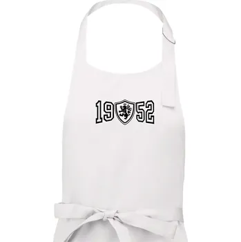 Kuchyňská zástěra Narozeninový motiv - znak - 1952 - Pánská zástěra na vaření - Univerzální velikost ( Bílá )