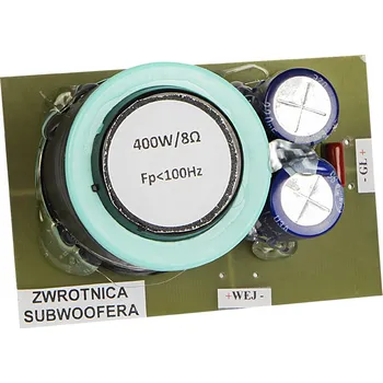 Reproduktor do auta BLOW Repro frekvenční výhybka na subwoofer 400W 8 Ohm 5932#