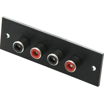 Audio kabel 4x RCA konektor na desce pro audio-video systém