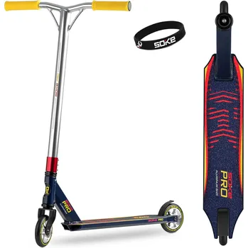 Koloběžka FreeStyle koloběžka SOKE PRO námořnická modrá a červená 1525