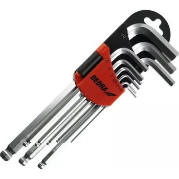 Klíč DEDRA Imbusové klíče kulička dlouhé 06F211