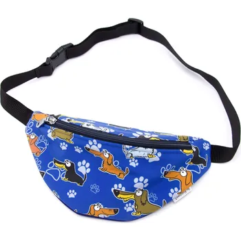 Outdoorové zavazadlo Pískací Potvůrky Ledvinka - jezevčík Vyberte barvu: tmavě modrá