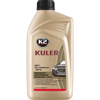 Nemrznoucí směs do chladiče Chladicí kapalina K2 KULER G12/G12+ -35°C (červená), 1L