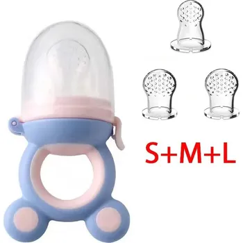 Dětské silikonové kousátko na ovoce | dětské kousátko, kojenecká pomůcka - TD1208B-S-M-L