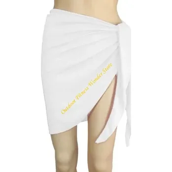 Dámská sukně Sexy plážová zavinovací sukně pareo | plážové pareo, dámská sukně - Bílá , univerzální