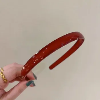 Čelenka Elegantní čelenka proti sklouznutí | čelenka, doplněk do vlasů - Červený