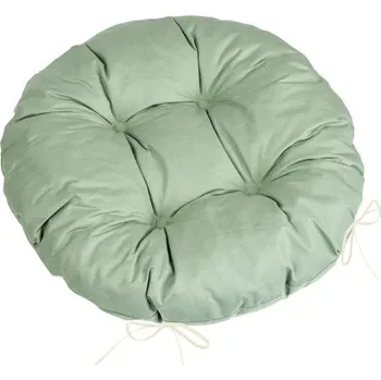 Podsedák Bellatex Sedák Adéla prošívaný kulatý, Khaki - průměr 40 cm