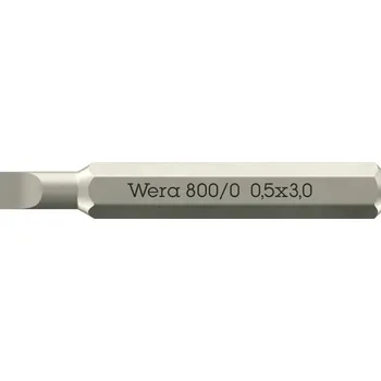 Šroubovák Wera 800 Micro plochý bit 3 mm 1 ks
