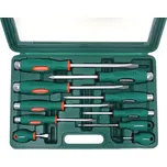 Sada úderových šroubováků, ploché a křížové, 10 kusů - JONNESWAY D70PP10S