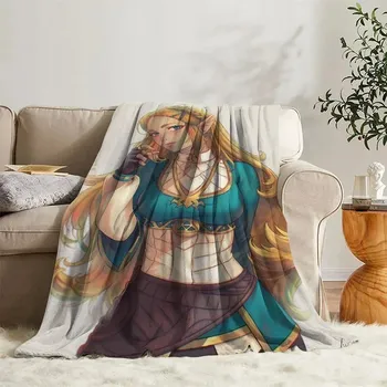 Dětská deka Jemná dětská deka motiv Zelda flísová | přikrývka, deka na spaní - z9 , 150x200cm