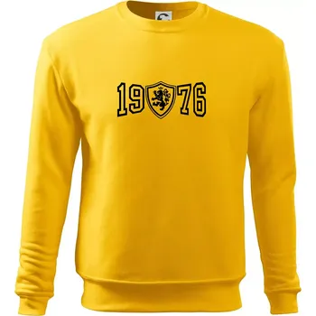 Pánská mikina Narozeninový motiv - znak - 1976 - Mikina Essential pánská - 3XL ( Žlutá )
