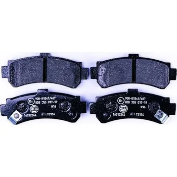 Brzdová destička Sada brzdových destiček, kotoučová brzda HELLA 8DB 355 017-191