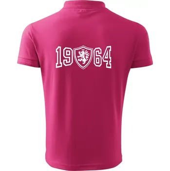 Pánská košile Narozeninový motiv - znak - 1964 - Polokošile pánská Pique Polo 203 - XL ( Purpurová )